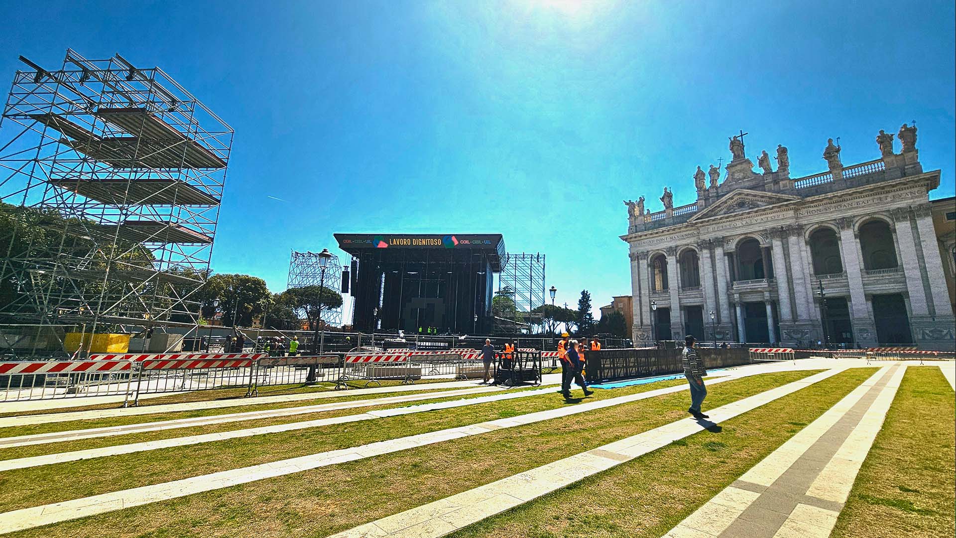 Ionone - City's Stage - Piazza San Giovanni in Laterano