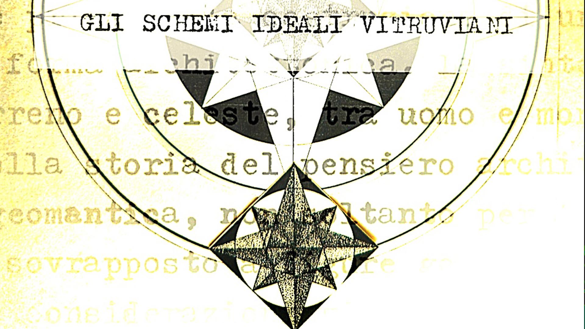Design of New Words. The Ideal Vitruvian Schemes by Filippo Lo Presti 1989 