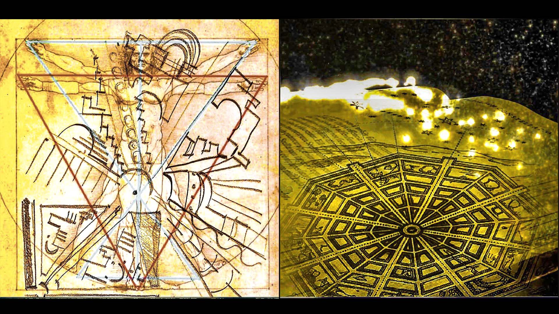 Design of New Words. The Ideal Vitruvian Schemes by Filippo Lo Presti 1989