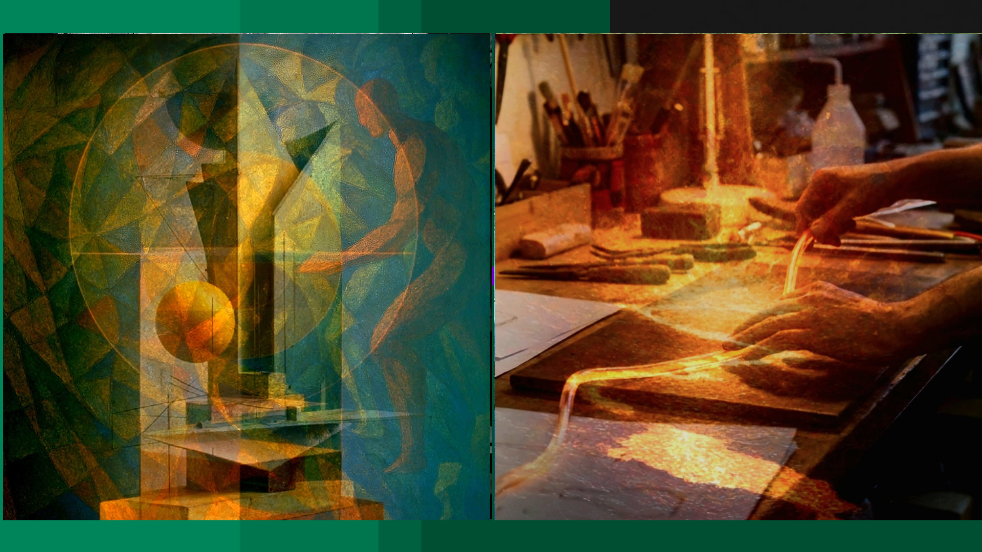 Design of New Words. Super Realistic Abstraction by Filippo Lo Presti 1989