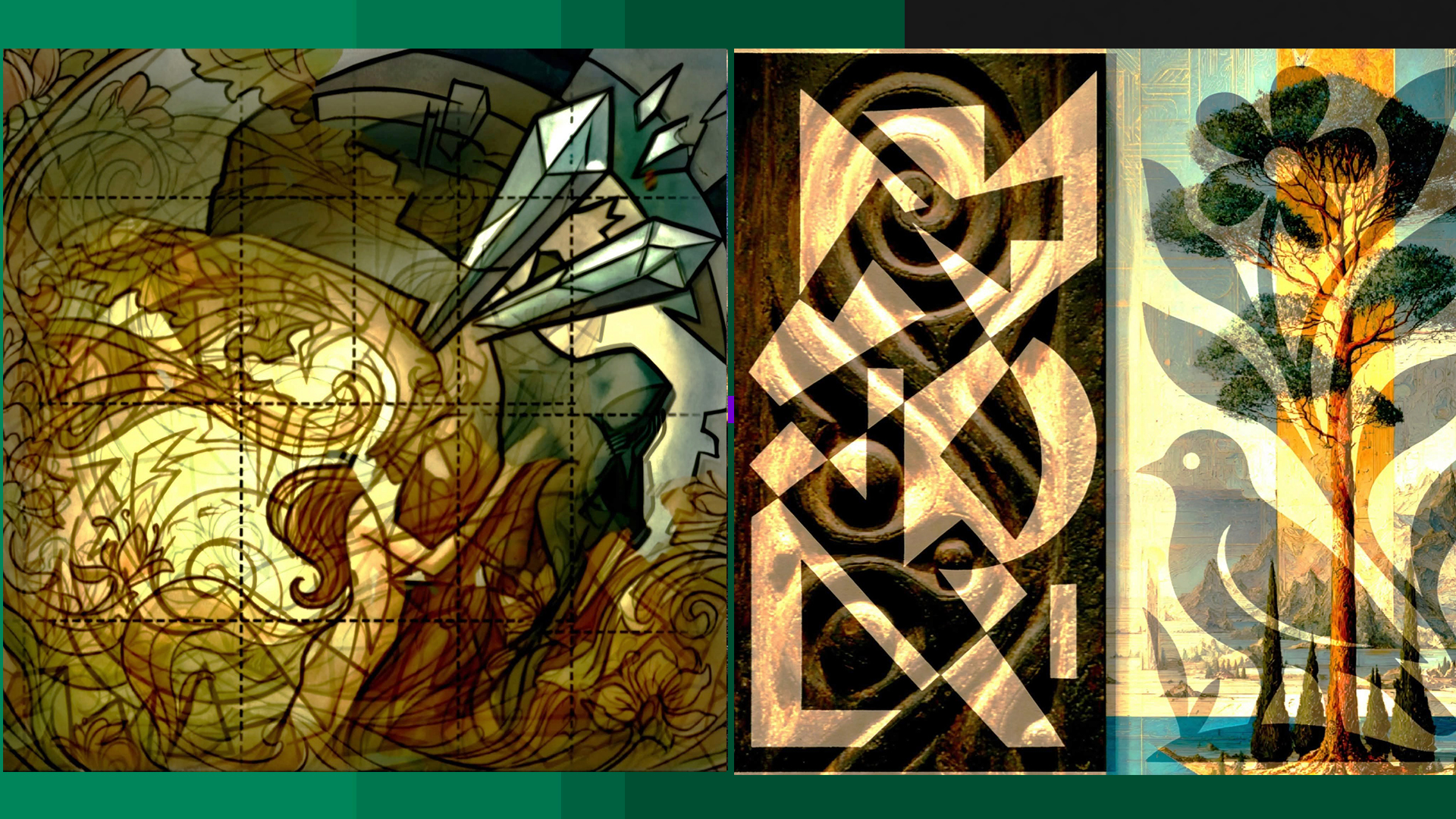 Design of New Words. Super Realistic Abstraction by Filippo Lo Presti 1989