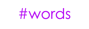 words