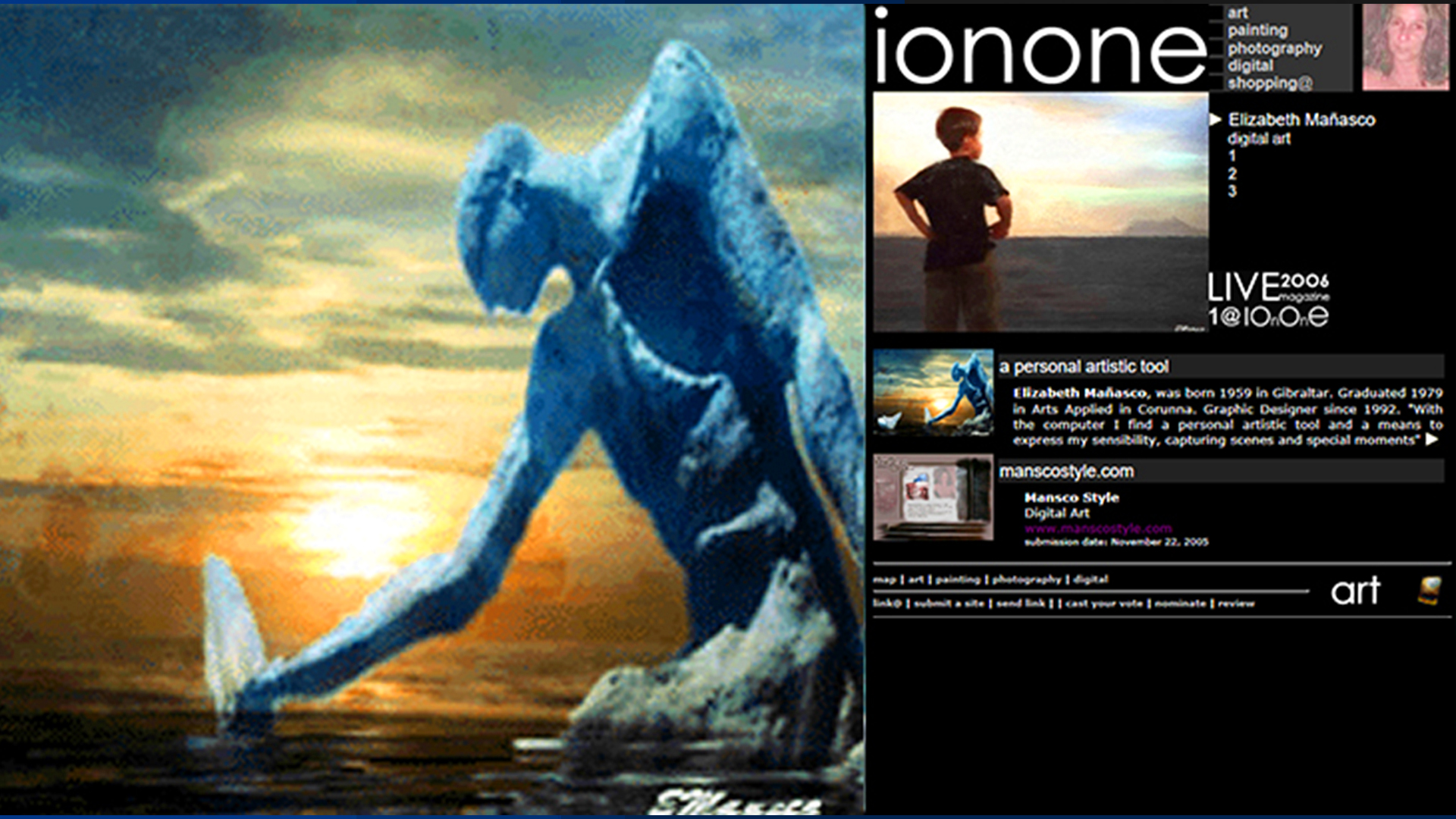 Ionone World - Digital art - Manasco