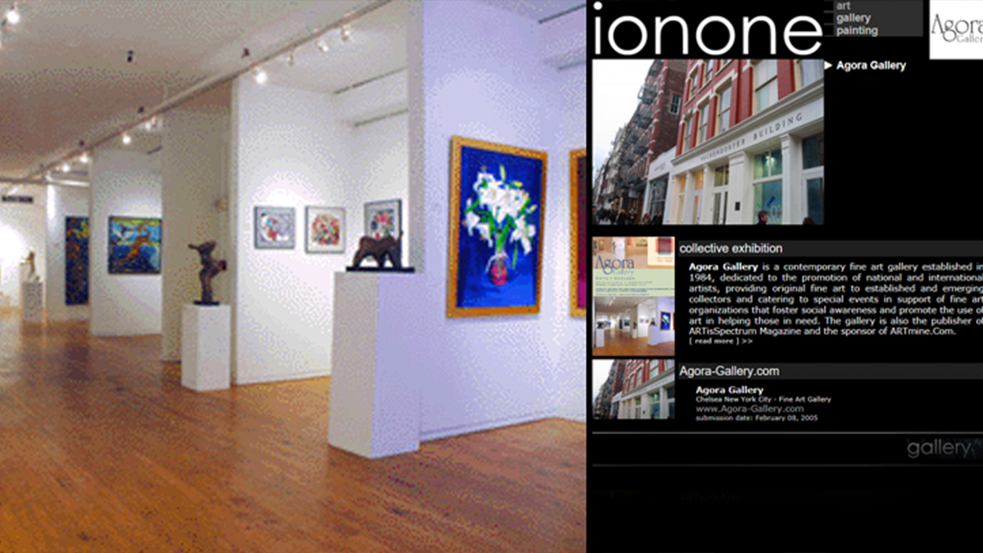 Ionone World - Gallery - Agora' Gallery NY -