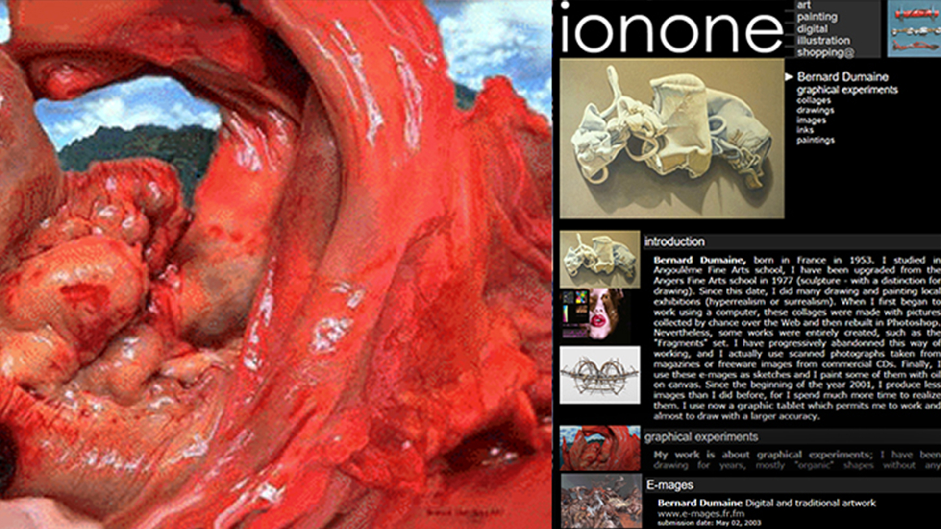 Ionone World - Painting - Bernard Dumaine