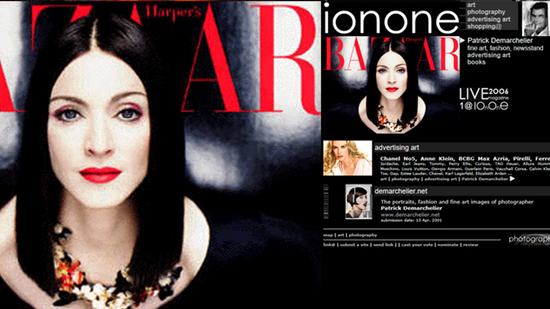 Ionone World - Photography - Patrick Demarchelier