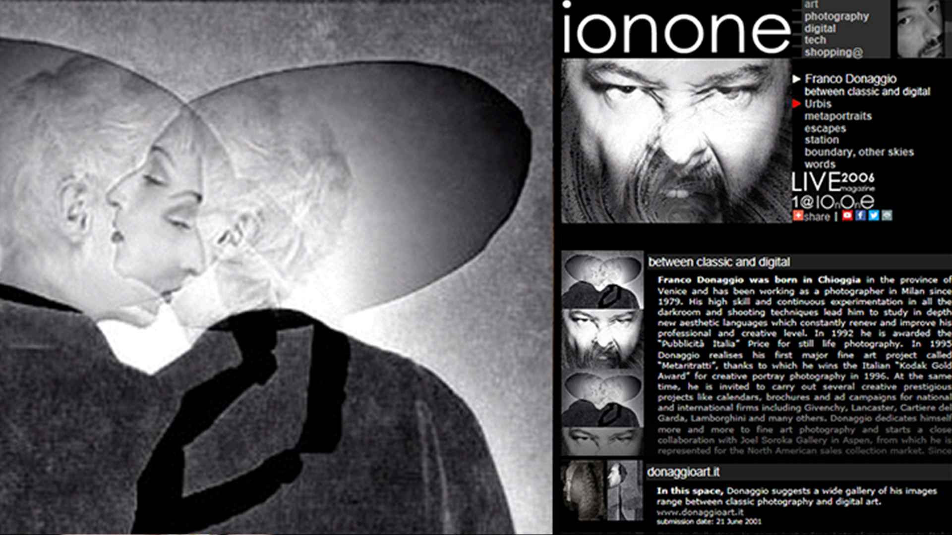 Ionone World - Photography - Franco Donaggio